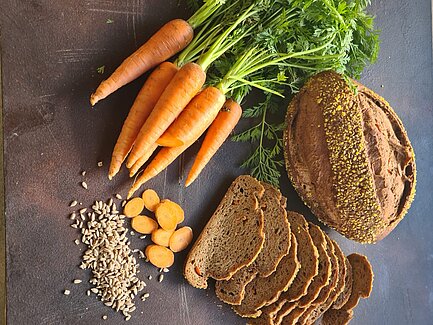 Hoppelbrot mit Karrotten